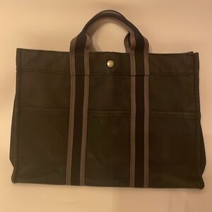 Hermès Fourre-Tout MM Bag Black Hermès Tote Bag Hermes Tote Hermes Bag Luxury 💼